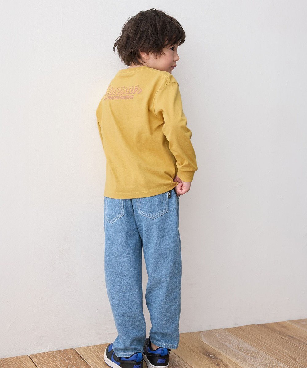 ANY KIDS 恐竜プリント 長袖Tシャツ 