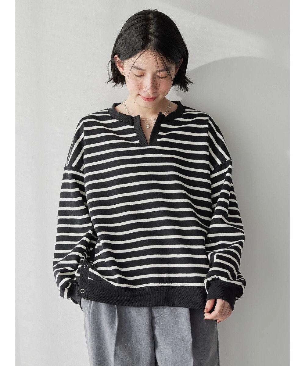 AMERICAN HOLIC カフタンサイドボタンポンチプルオーバー 