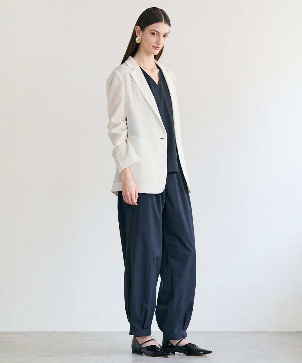 BEIGE， YANN / 裾カフス イージーアンクルパンツ 