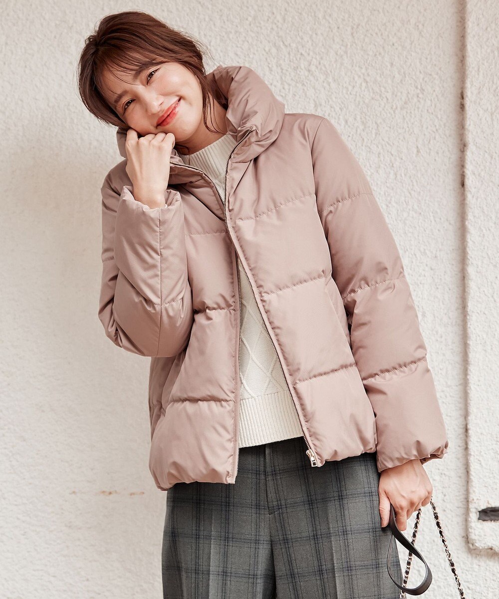 ANY SIS 【撥水】エコファイバーミックスショート ダウン 