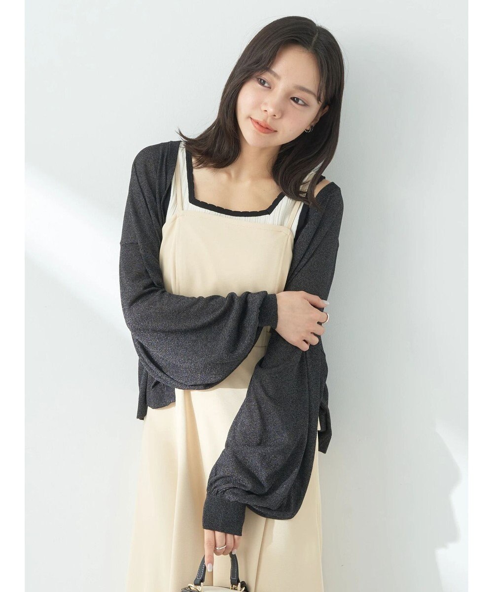 earth music&ecology シアーカーディガン 