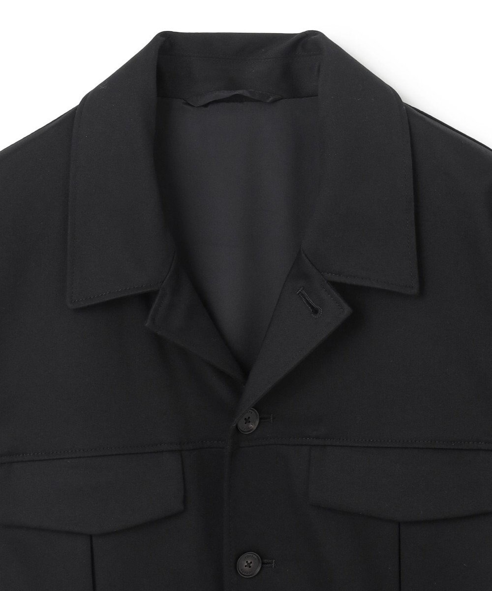 JOSEPH HOMME スムースサテンストレッチ　CPOシャツ 