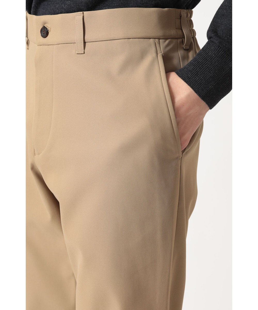 DAKS ウエストゴムテーパードパンツ 