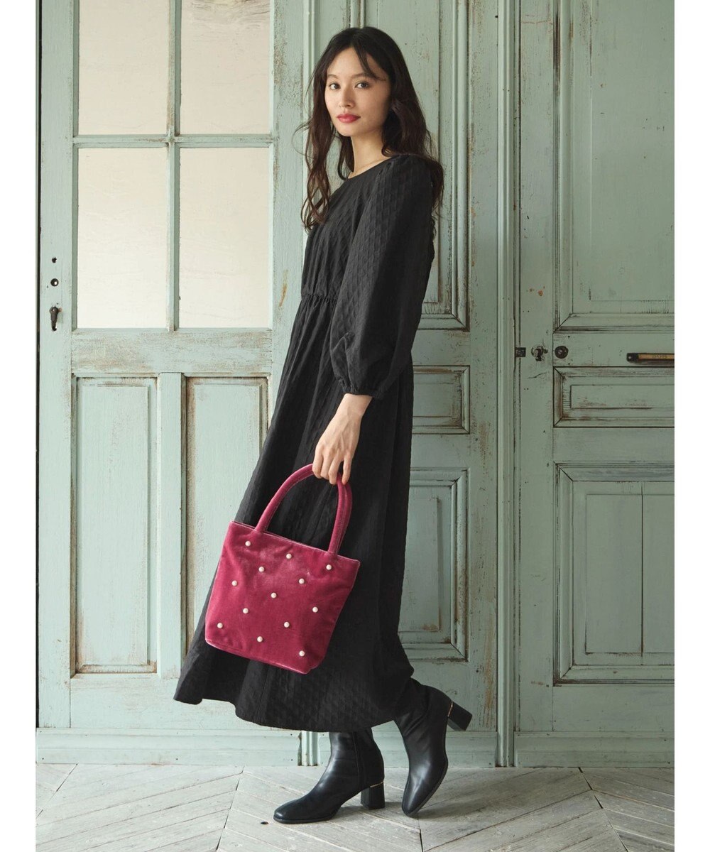 Green Parks ・ＴＯＲＣＨ　パールベロアバッグ 