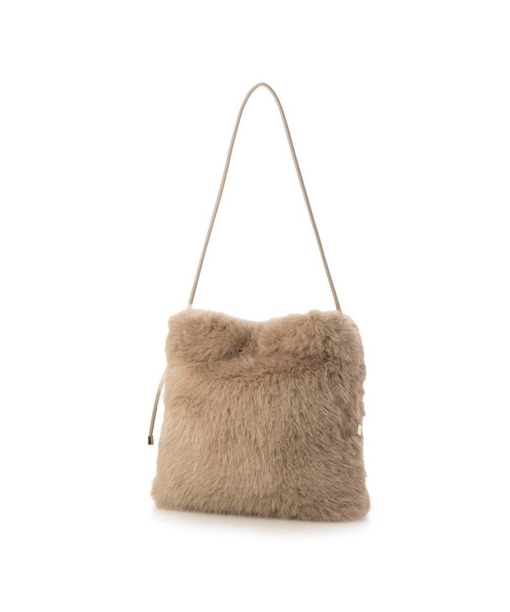 UNBILLION カシュカシュ cachecache / エコファーシンプルショルダートートバッグ 