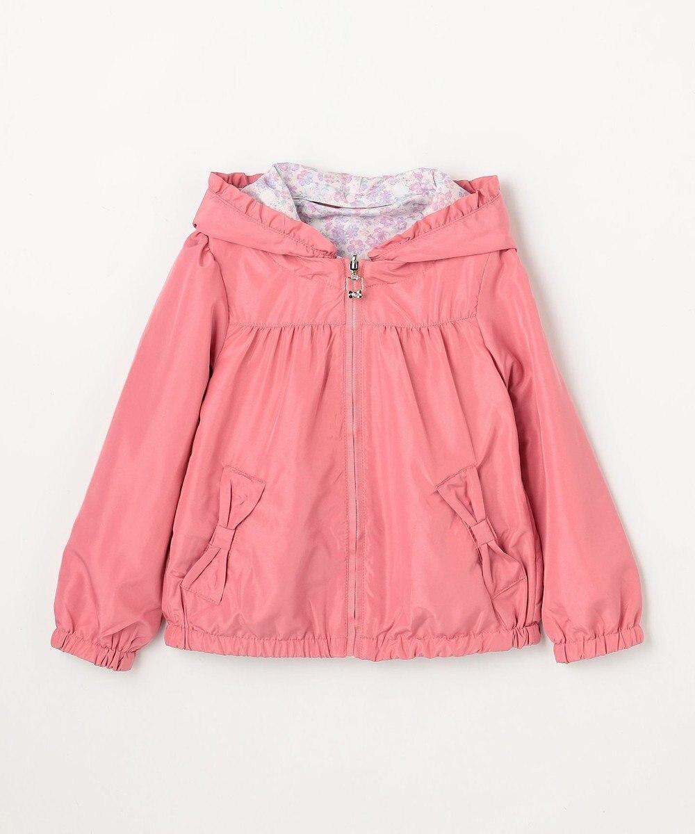 ANY KIDS 【フード取り外し/洗濯機可能】撥水加工リバーシブルゾン 