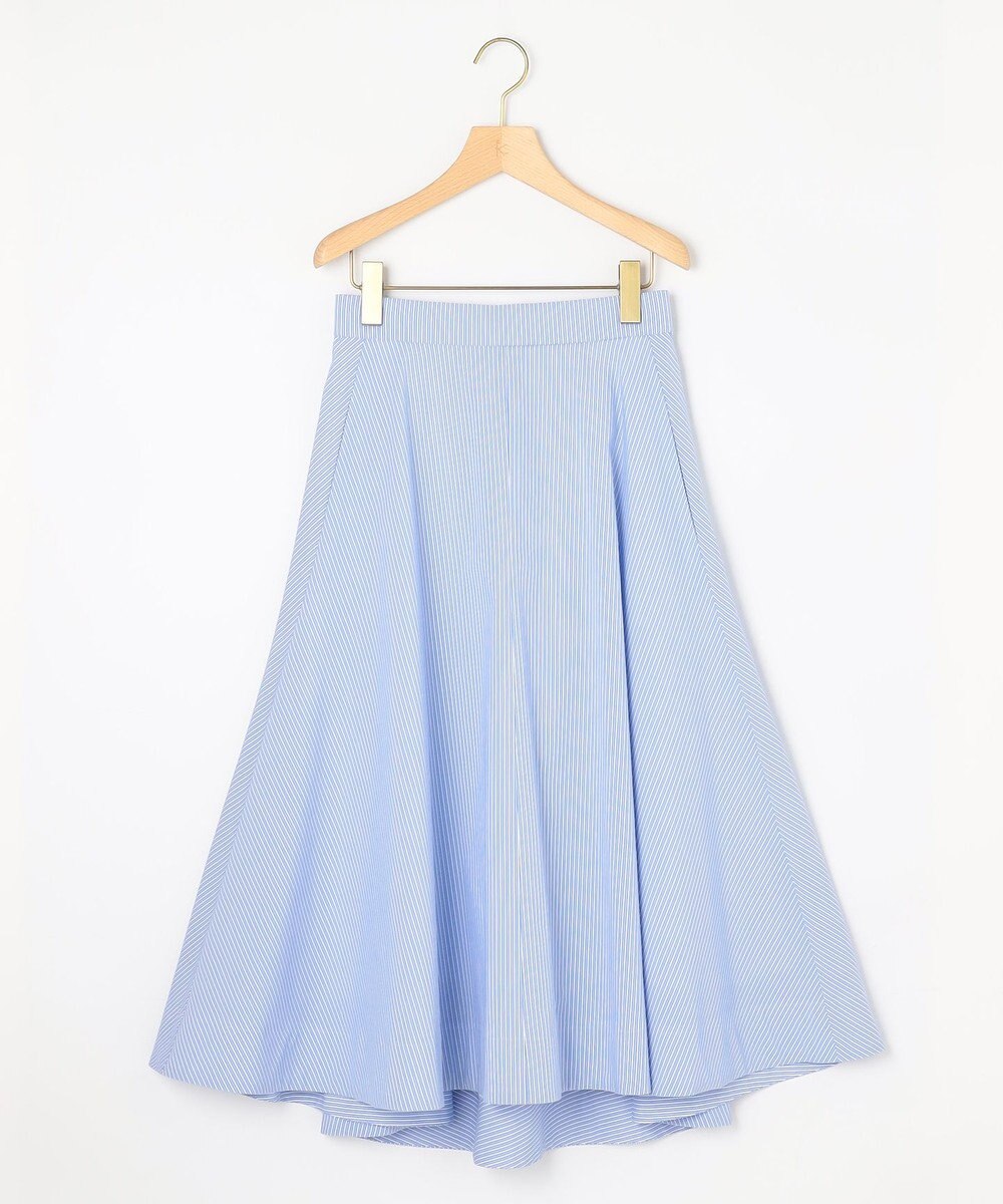 組曲 【セットアップ着用可・WEB限定】コンパクトシャーティング フレアスカート 