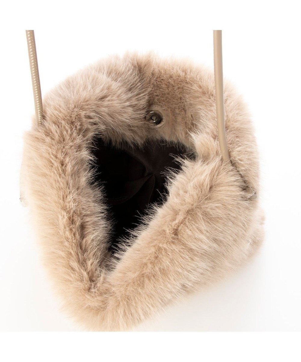 UNBILLION カシュカシュ cachecache / エコファーシンプルショルダートートバッグ 