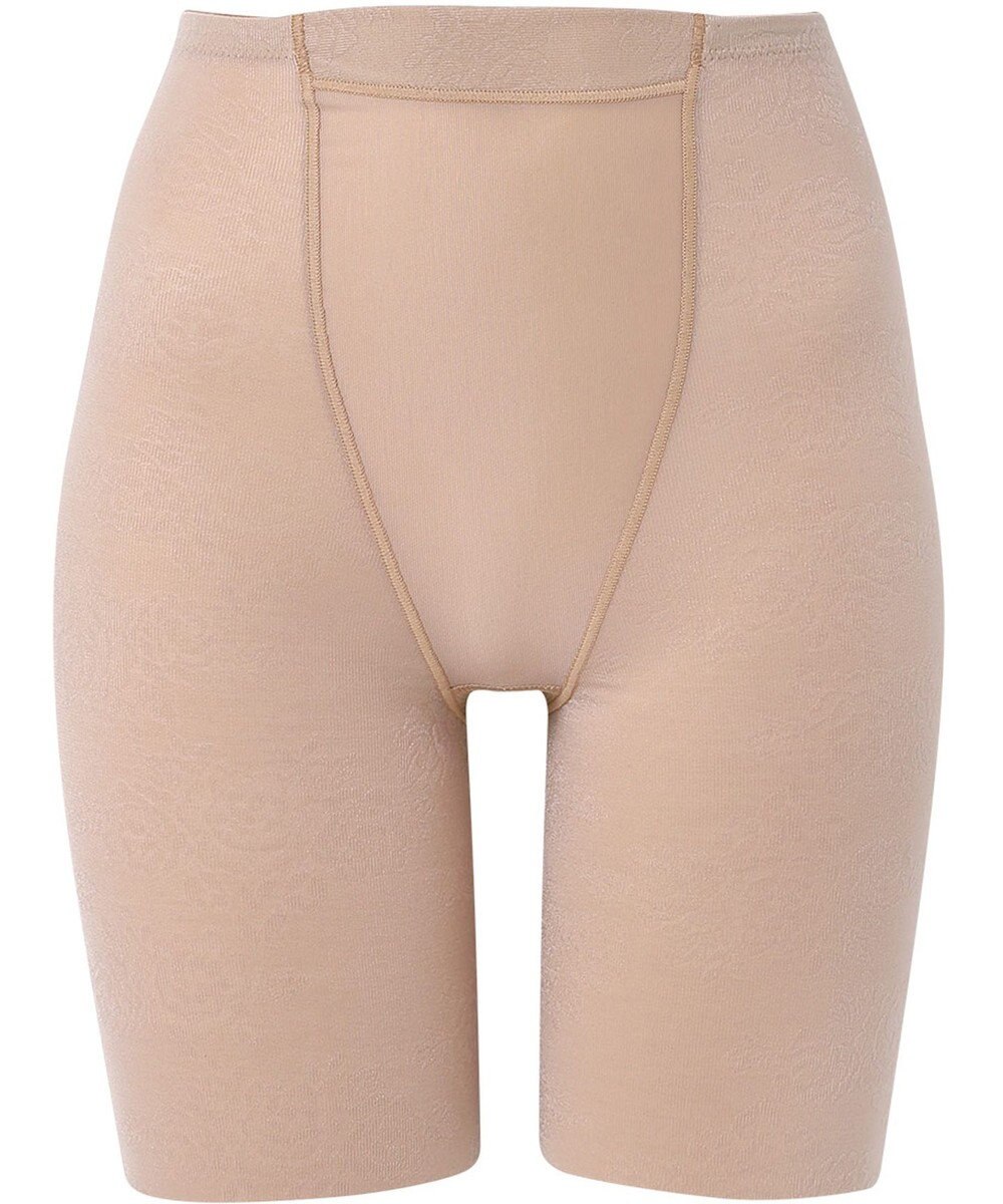 Wing ガードル ほどよいおなか押さえ 綿混(身生地部) ソフトタイプ ロング丈 一枚ばき可能 3Lまで対応 大きいサイズ NQ1762 ウイング／ワコール 