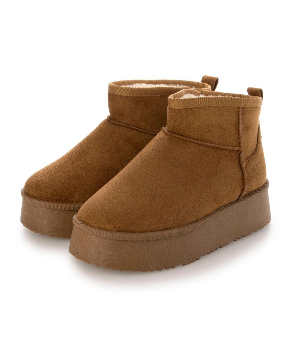 ing <ing>【WEB限定】ボリュームソールムートンブーツ 