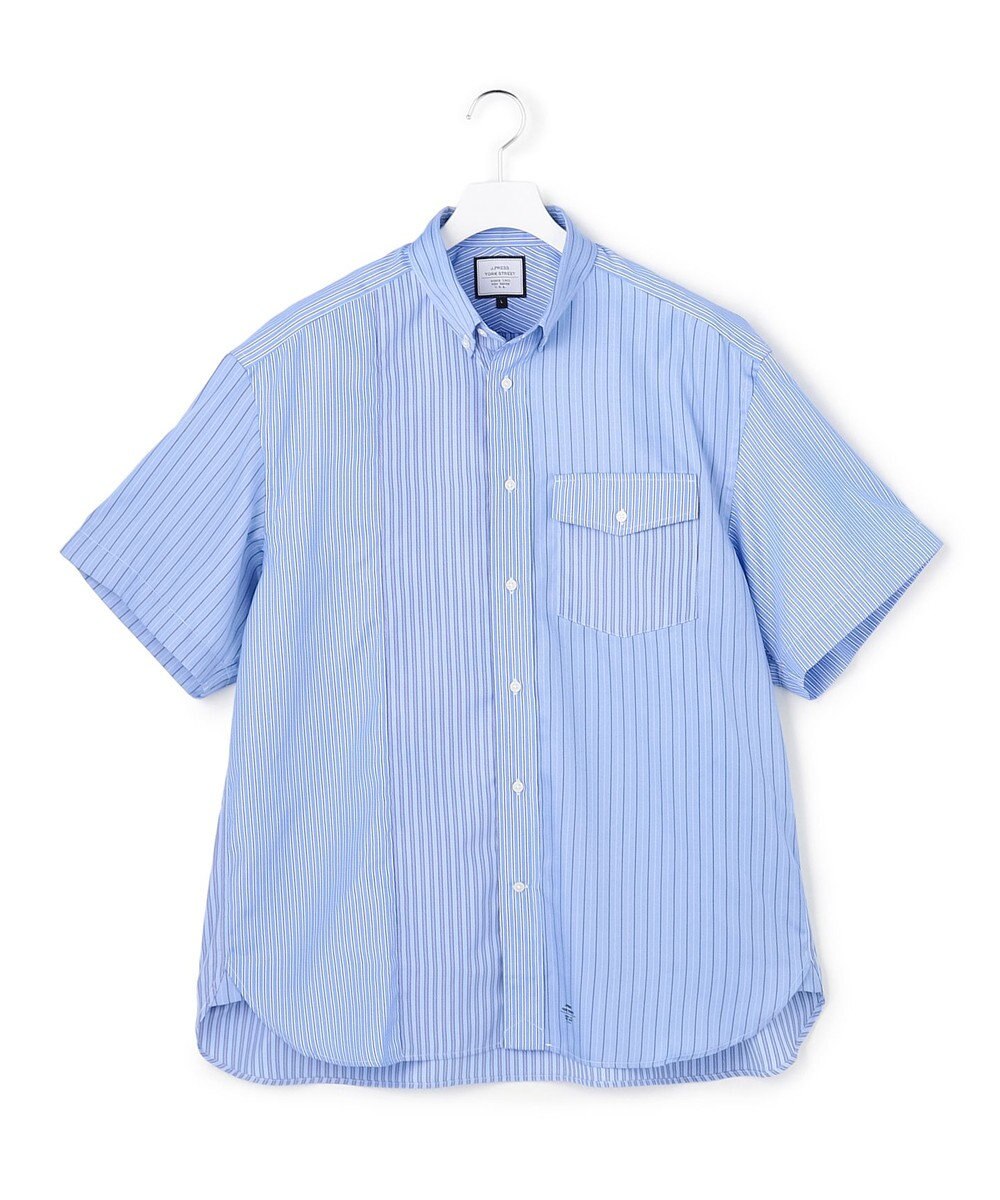 J.PRESS YORK STREET 【UNISEX】クレイジーパターン ストライプシャツ 