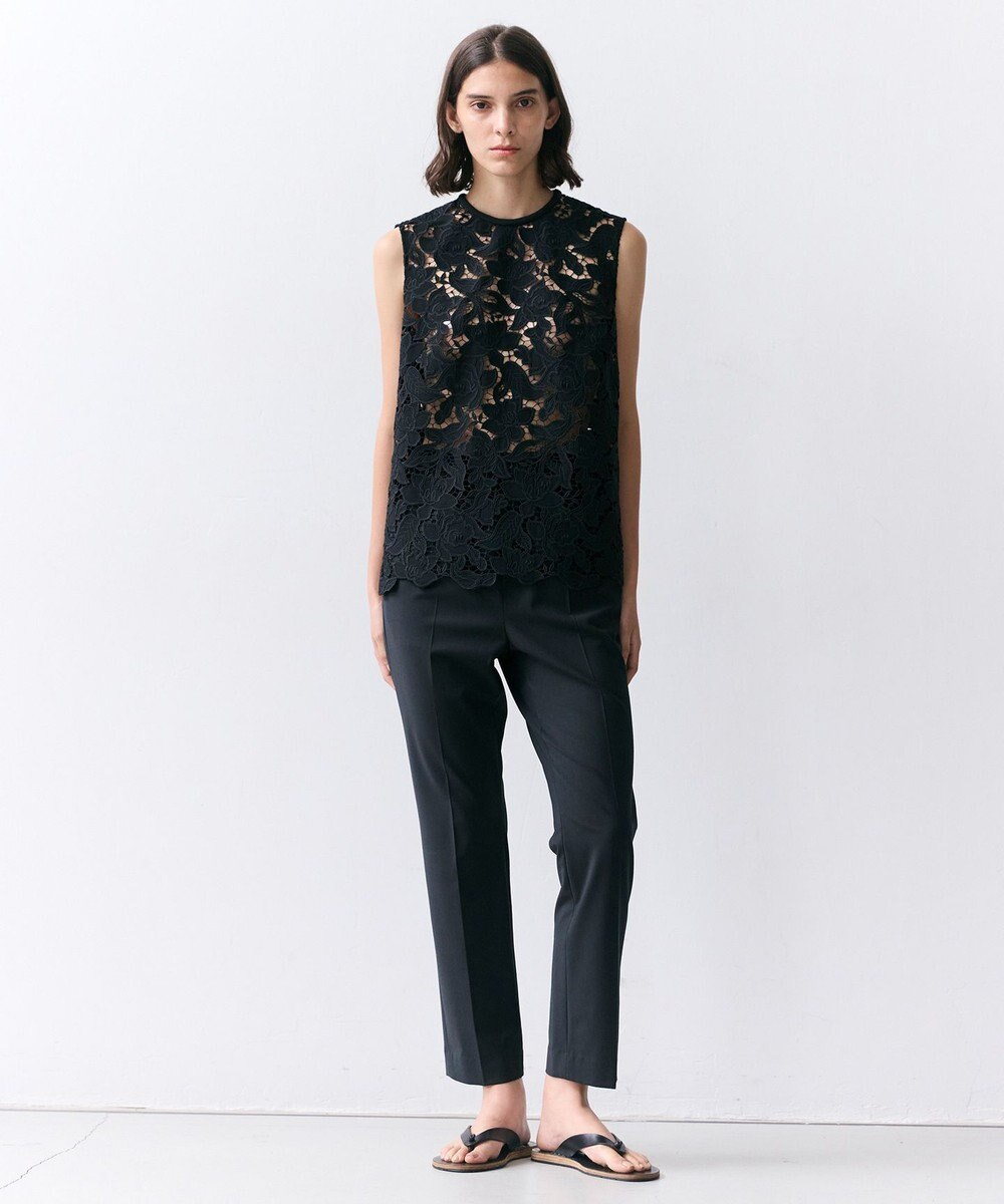 BEIGE， CELEST / ウエストゴム イージーストレートパンツ 