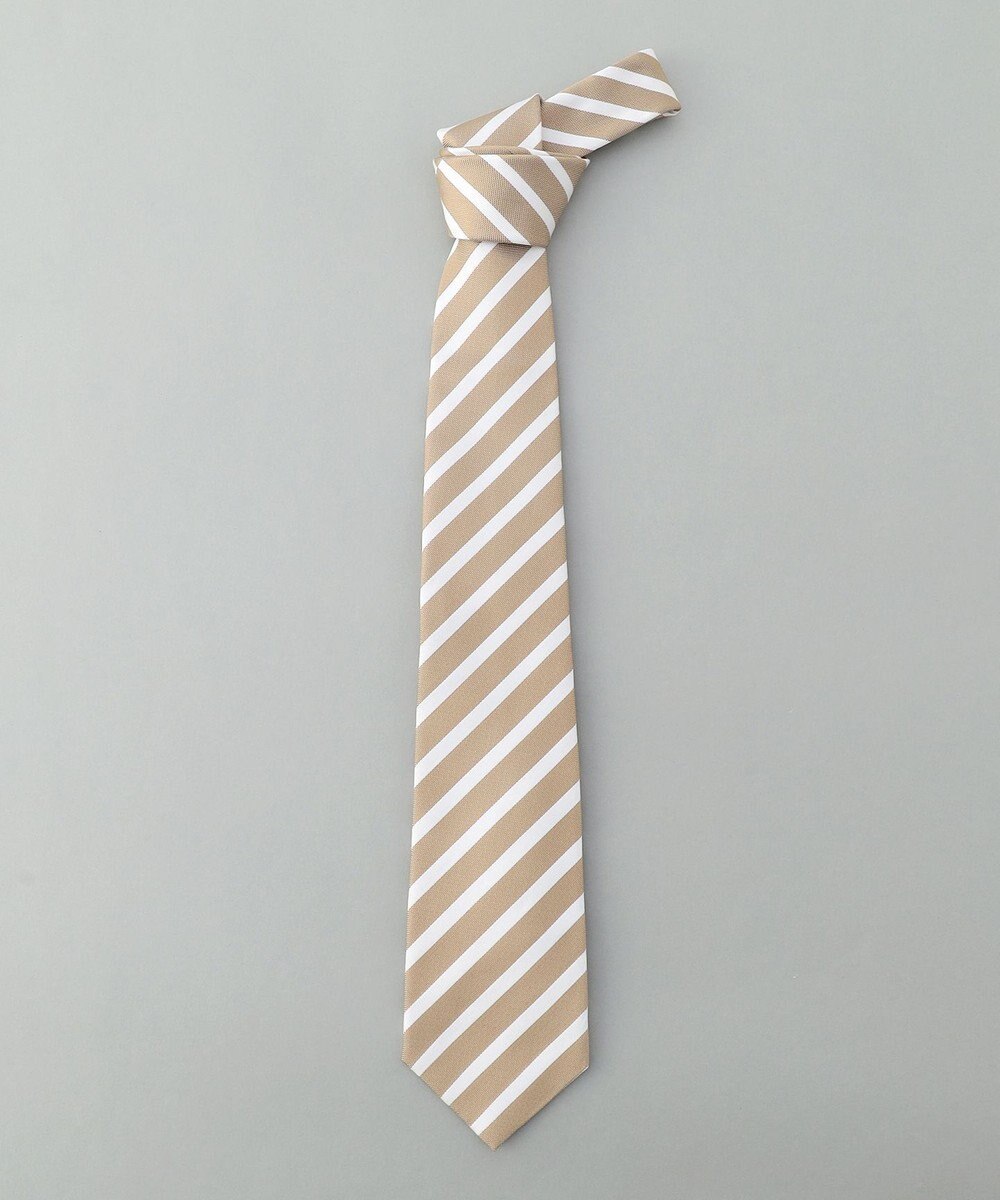 GOTAIRIKU GOTAIRIKU別注【日本製】シルク ネクタイ_ストライプ柄 