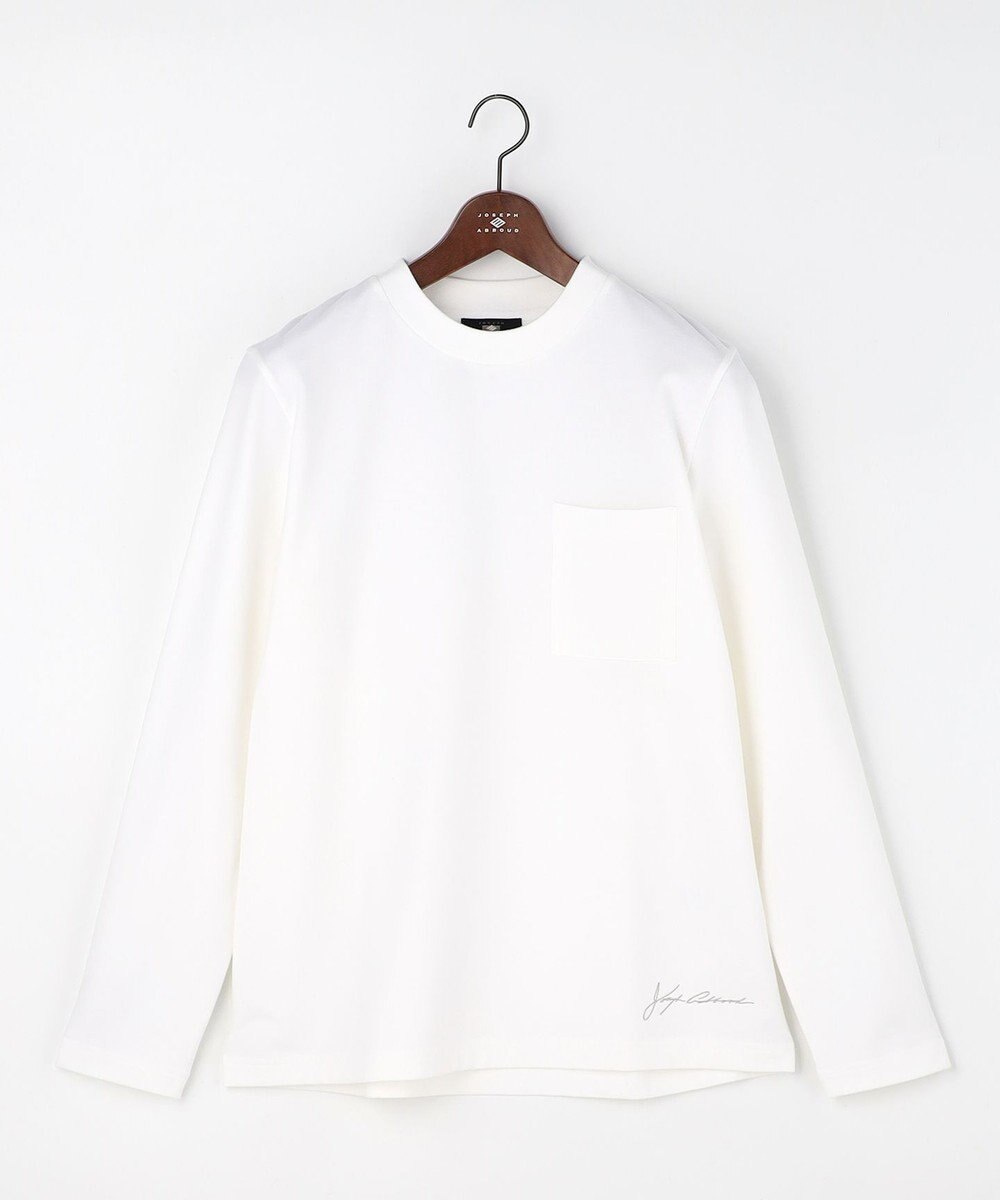 JOSEPH ABBOUD 【JAPANファブリック・日本縫製・なめらか】ミニ裏毛 カットソー 