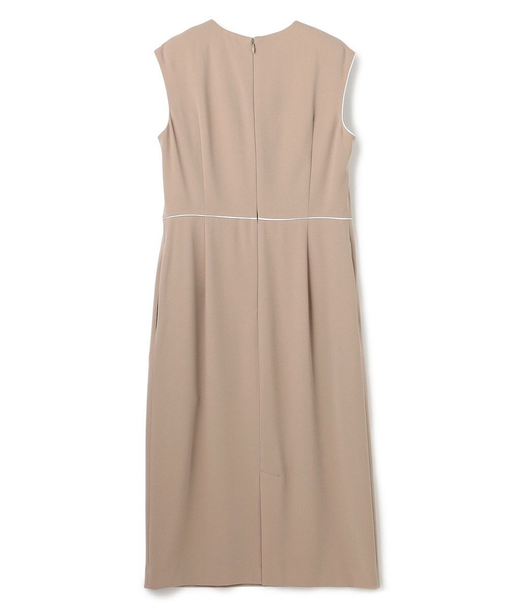 BEIGE， 【セットアップ対応】CINDY / 配色ライン クルーネックドレス 