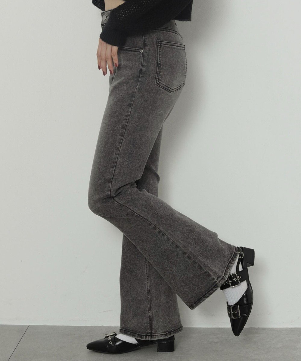 WEGO ストレッチフレアデニムパンツ 