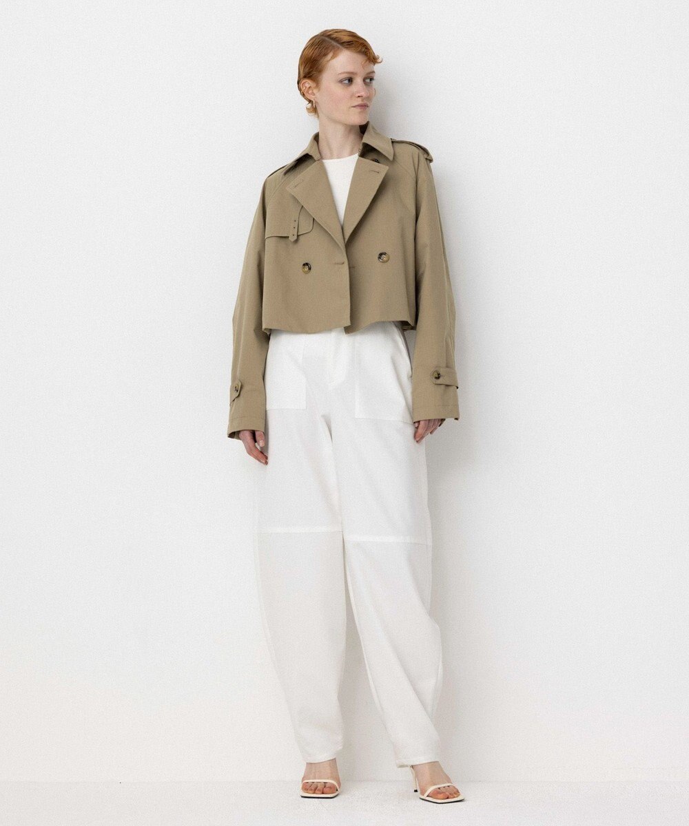 NAVE 【Nave・セットアップ可/洗える/撥水】スパンツイル パンツ 