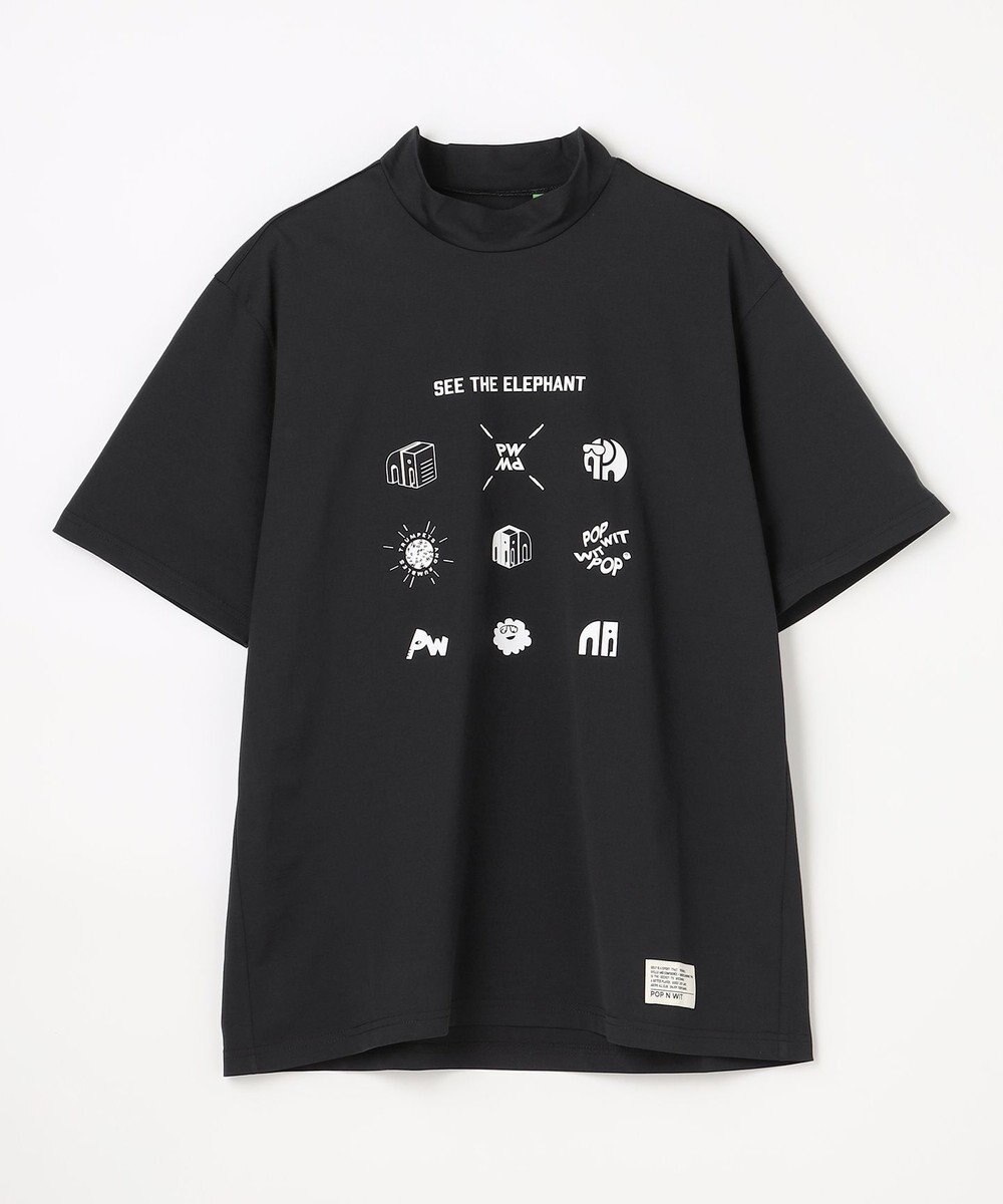 PW CIRCULUS 【MEN】9モチーフモックネック ゴルフ 