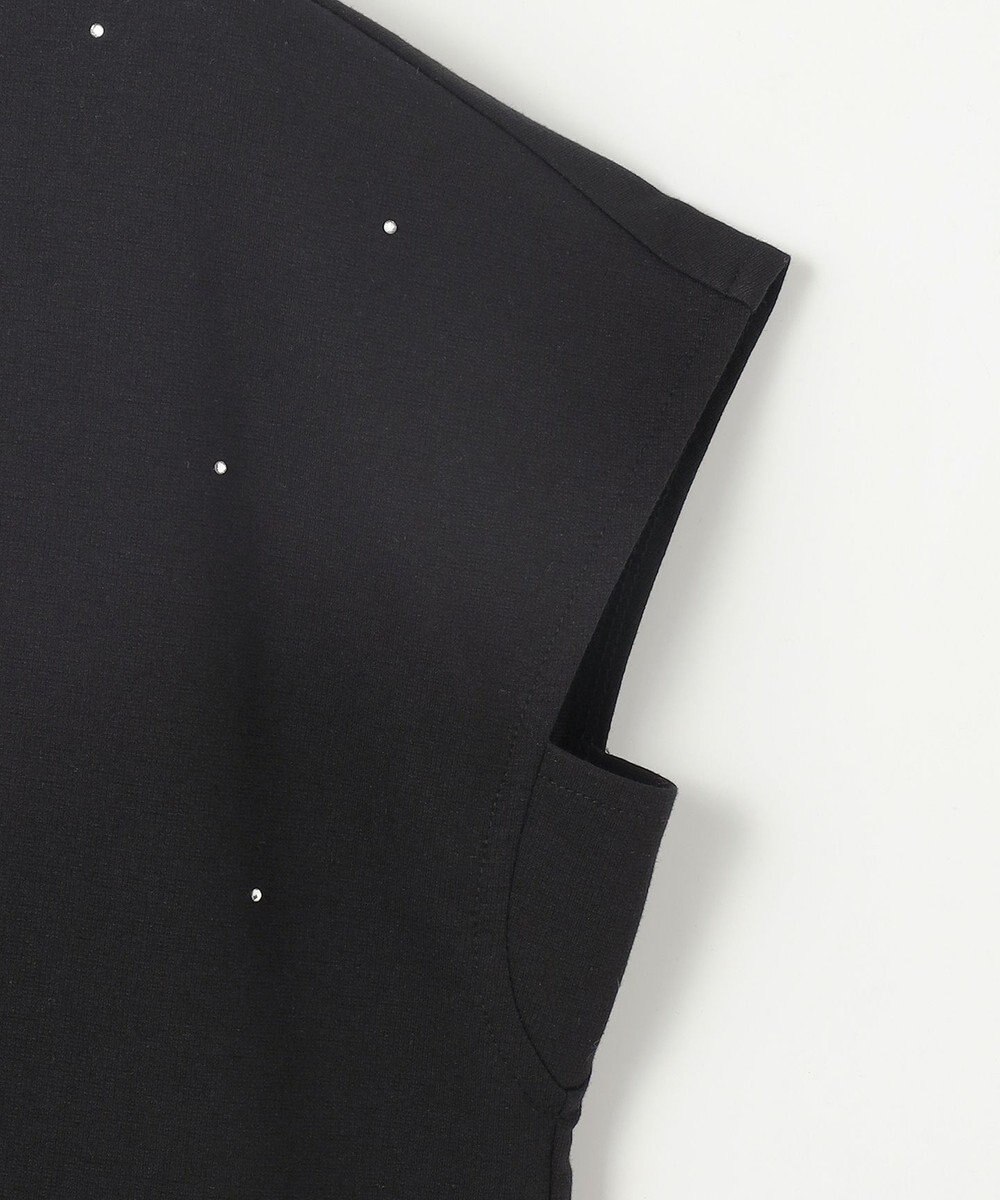 ANY SIS 【洗える】ビジュー付き カットソー 