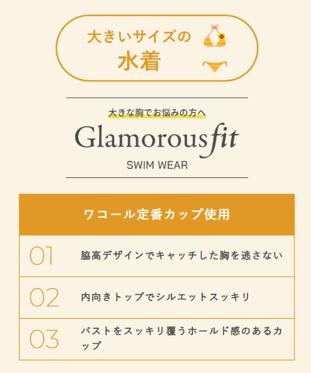 San-ai Resort（三愛水着楽園） ワコール定番商品カップ使用GHIカップの大きなお胸に対応【グラマラスフィット】クロスワイヤー水着　11EF-ML・13GHI-L LL【San-ai Resort（サンアイリゾート）】 