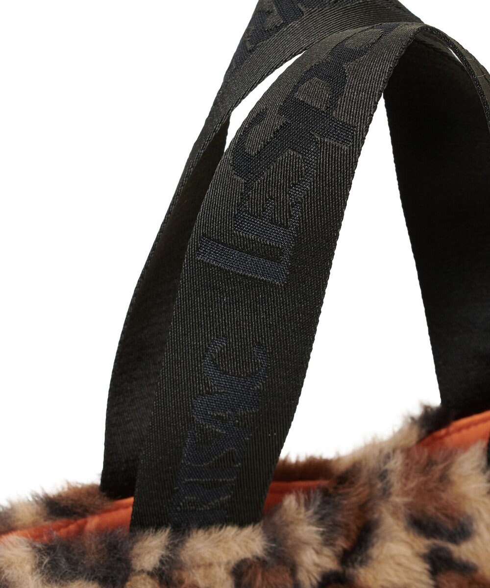 LeSportsac FUR E/W TOTE/レオパードフラッフィーファー 
