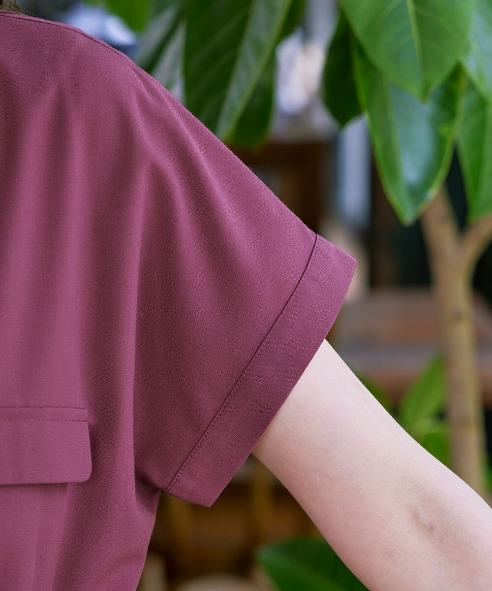 Tiaclasse 【洗える】フラップポケットワンピース 