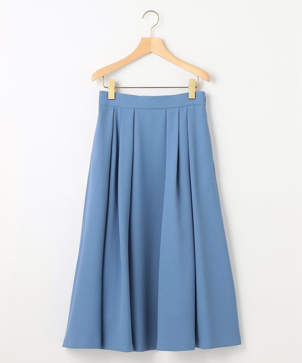 組曲 【洗える・4色展開】ウーステッドライクギャバ スカート 