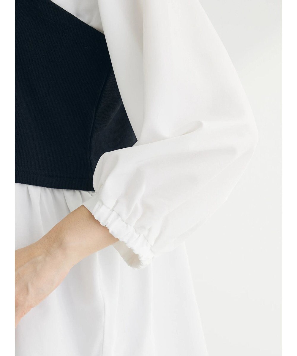 Green Parks リブビスチェドッキングプルオーバー 