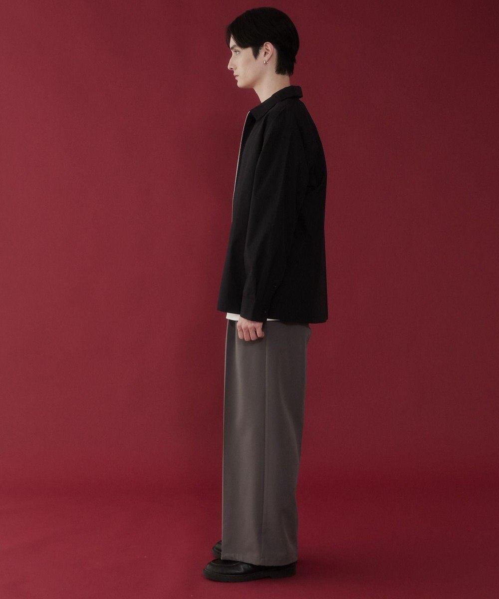 WEGO ブロードダブルZIPシャツ（LS） 