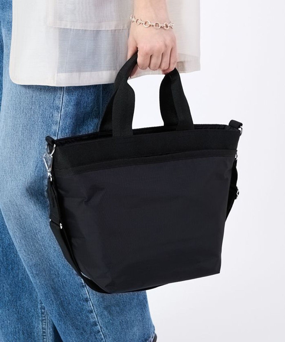 LeSportsac BUCKET TOTE/リサイクルドブラックJP 