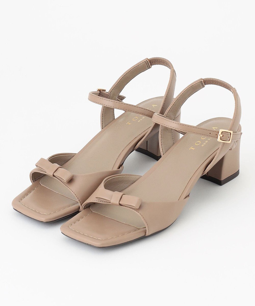 TOCCA 【大人百花掲載】TINY RIBBON SANDALS サンダル 