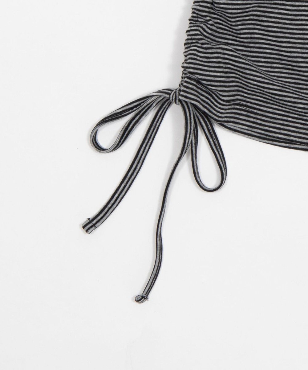 WEGO サイドリボンカットジップパーカー 