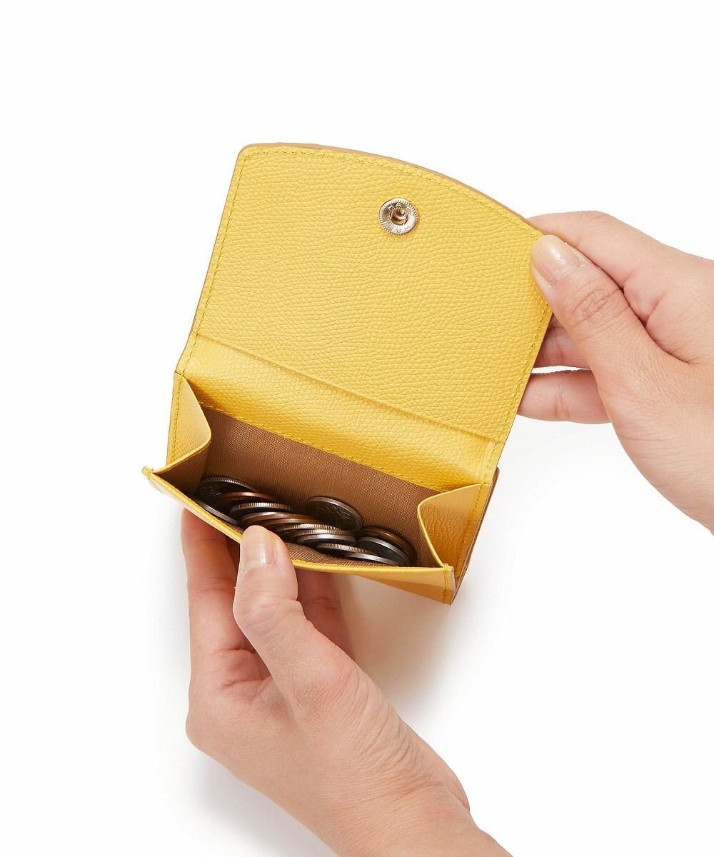 TOPKAPI 【TOPKAPI】COLORATO コロラート 角シボ型押し  二つ折り 財布 