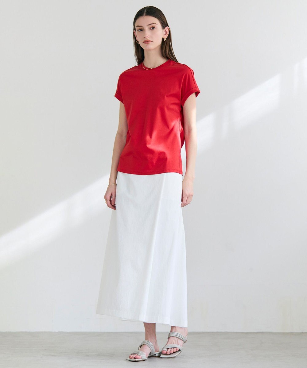 BEIGE， YANN / ラップタック フレアスカート 