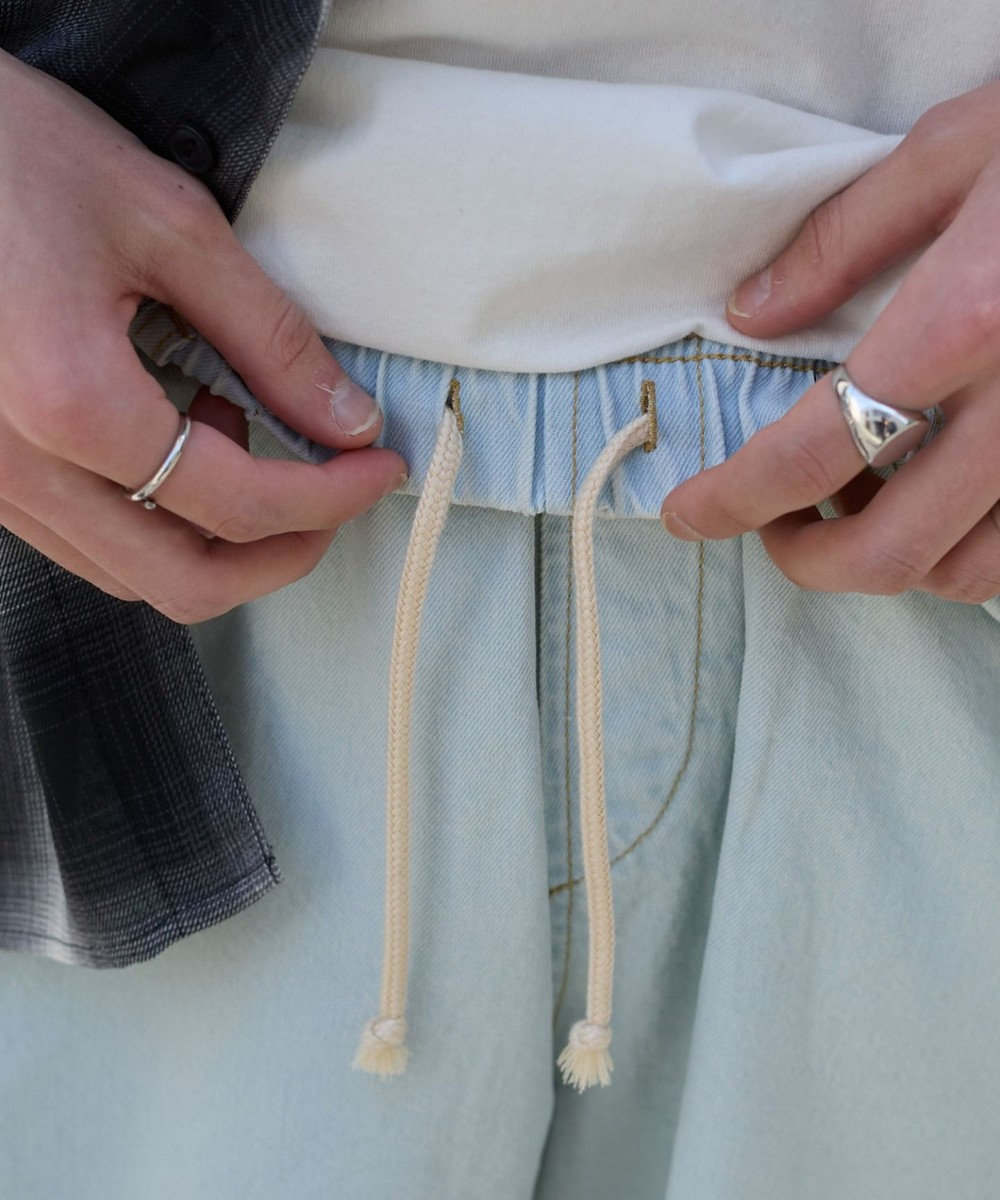 WEGO 【ウエストゴム/SMLサイズ展開】イージーコットンショーツ 