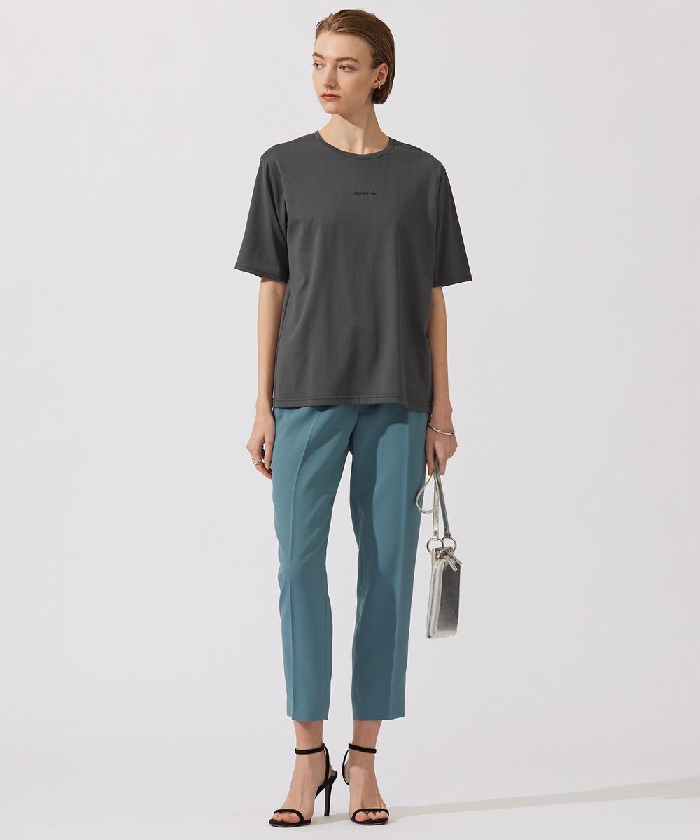 ICB 【新色追加・接触冷感・UVケア・速乾・洗える】FluidBackSatin ドロストパンツ 