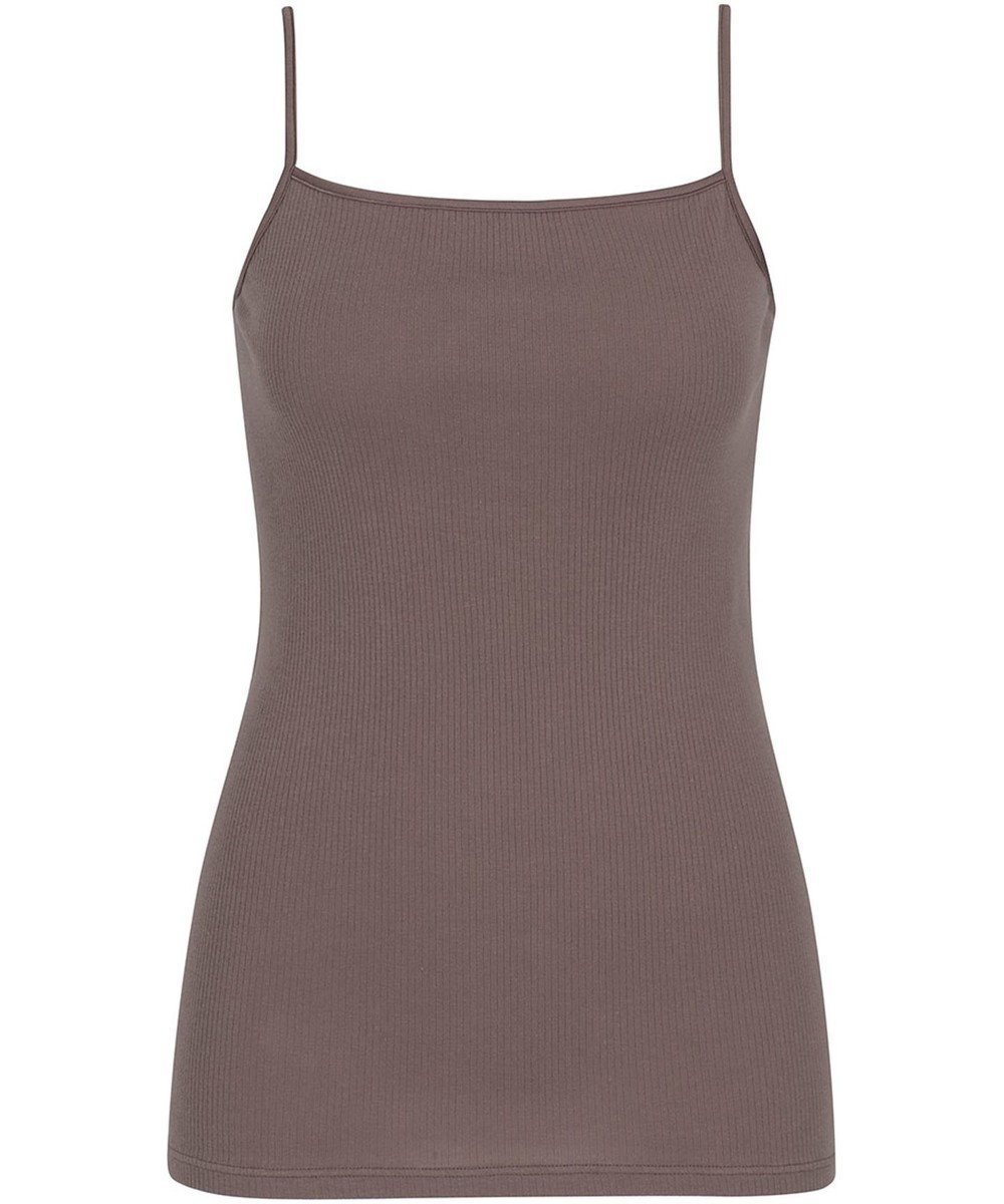 Wing インナー オーガニックコットン100％(身生地) ブラがひびきにくい 【綿の贅沢 オーガニック リブタイプ】 キャミソール EL1061 ウイング／ワコール 