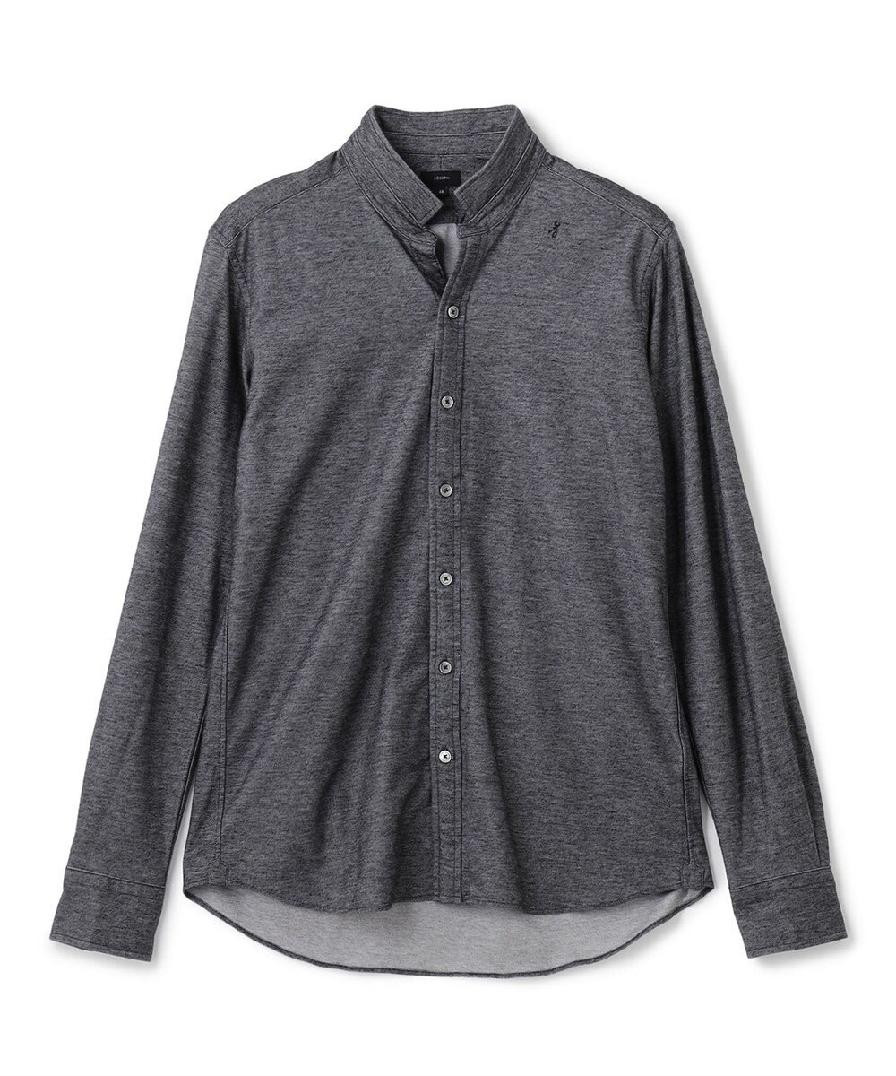 JOSEPH HOMME ツイルネルジャージー　ウイングカラーシャツ 