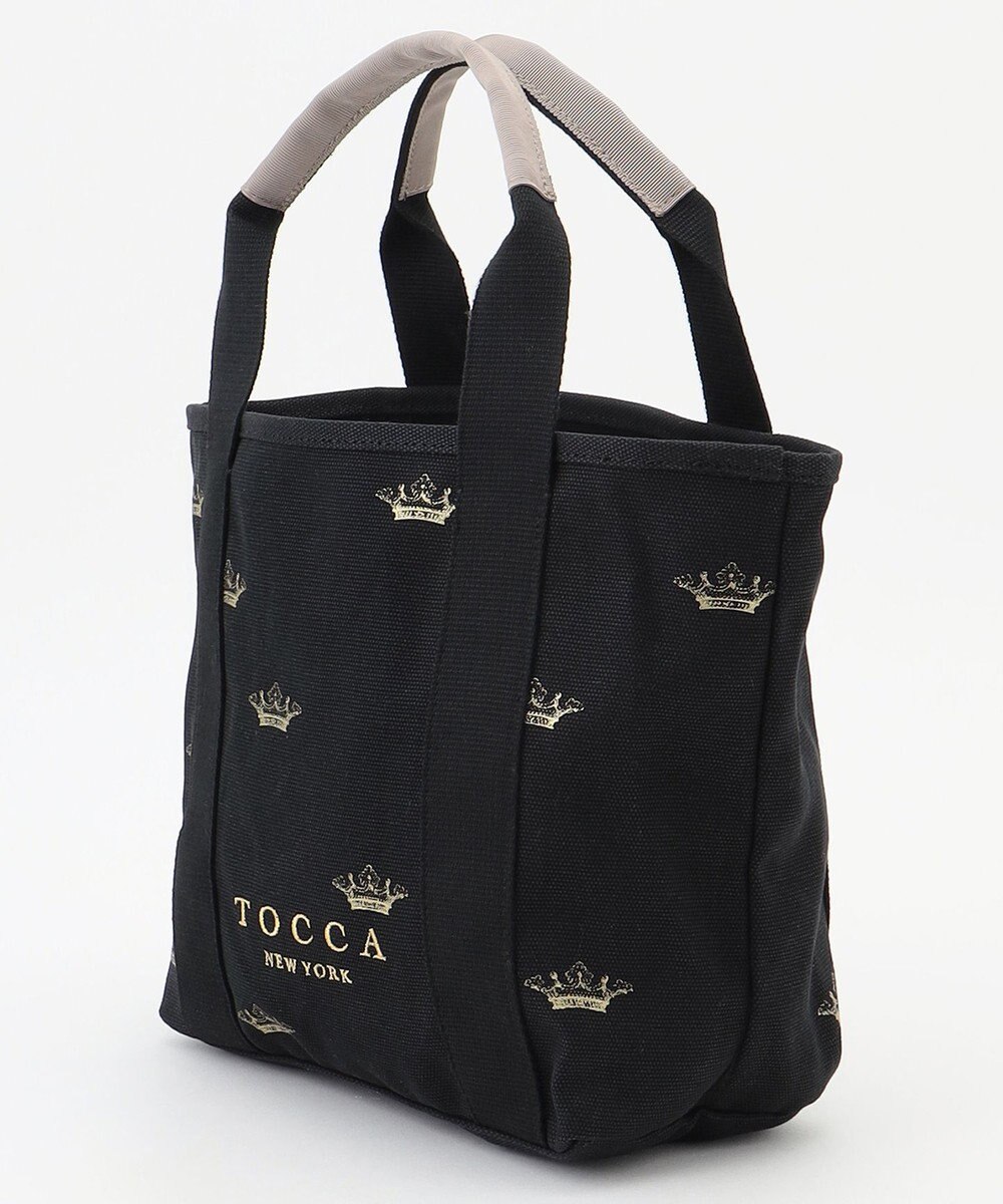 TOCCA CROWN DOTS CANVASTOTE トートバッグ 