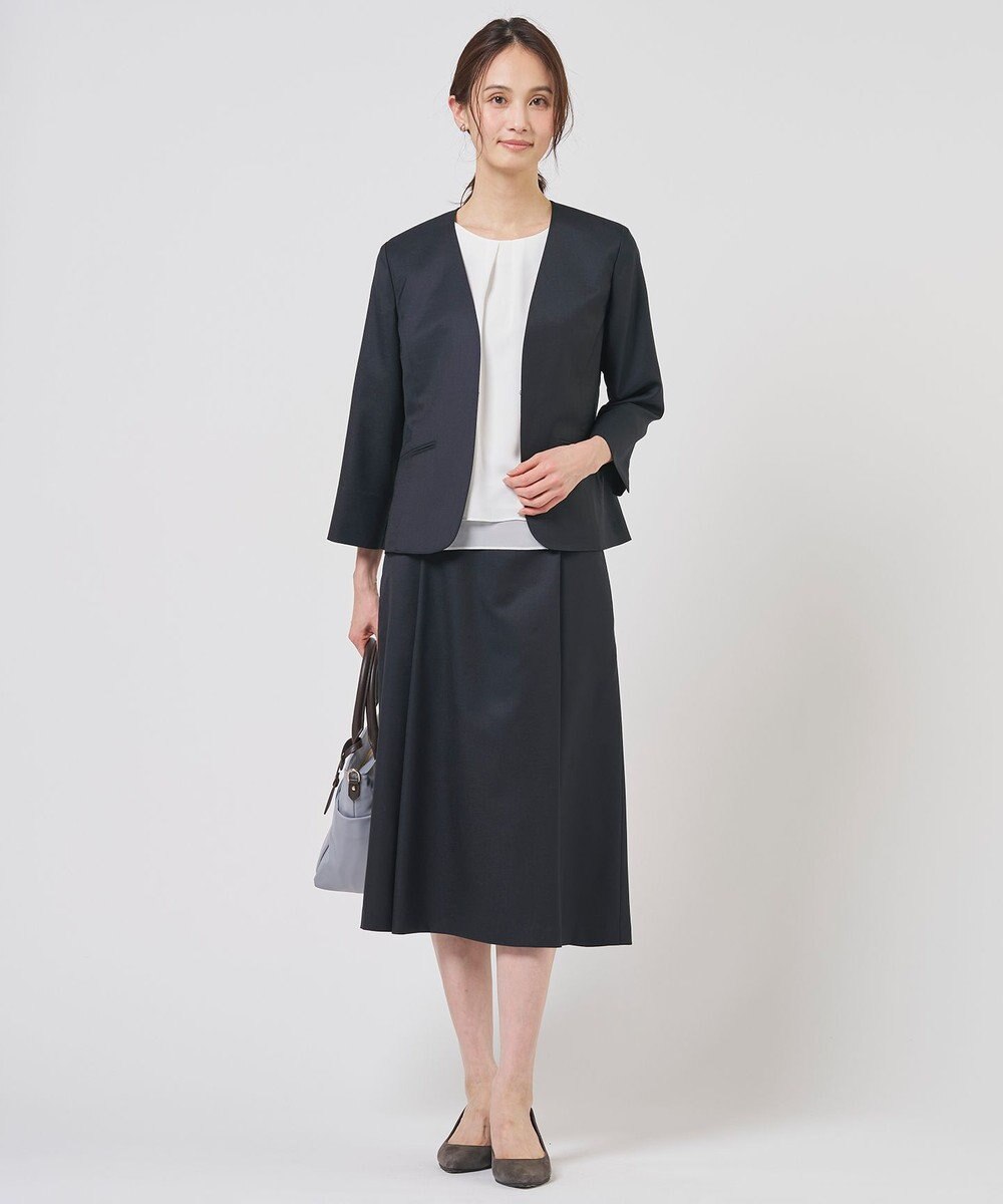 J.PRESS LADIES OXIJEWEL ストレッチ スカート 