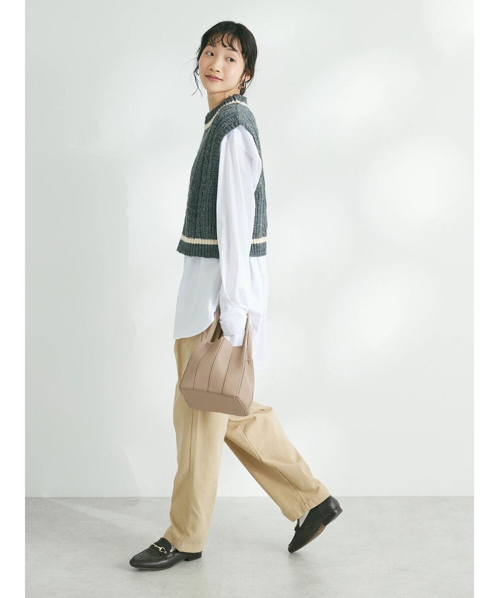 CRAFT STANDARD BOUTIQUE ２ＷＡＹケーブルニットベスト 