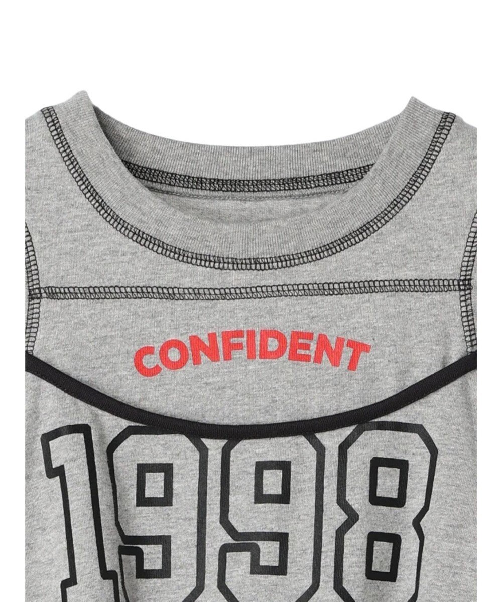 Green Parks ＥＧＯＩＳＴ　肩開きロゴ長袖プルオーバー 