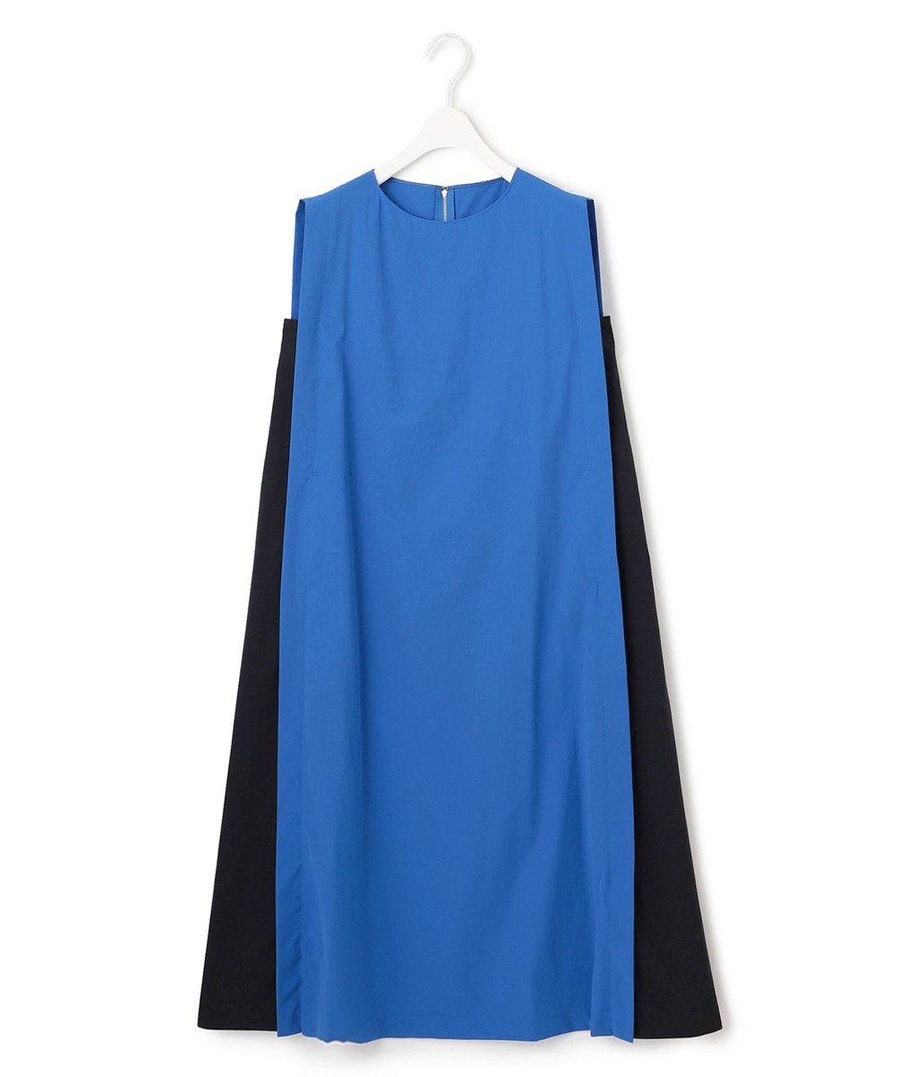 ICB 【接触冷感・UVカット・洗える】RENUソフトタイプライター バイカラーワンピース 