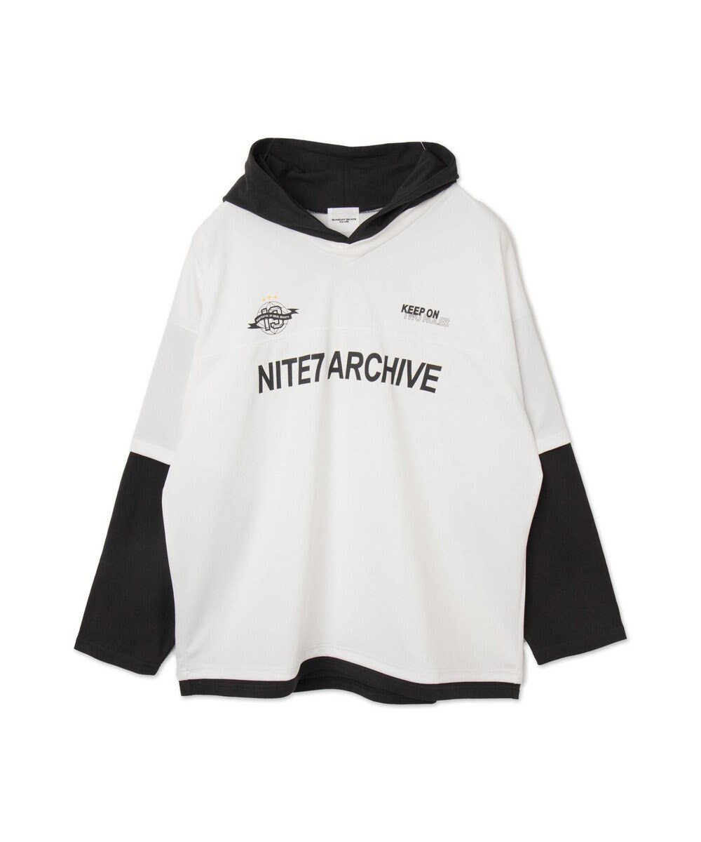 WEGO メッシュレイヤードTパーカー（LS） 