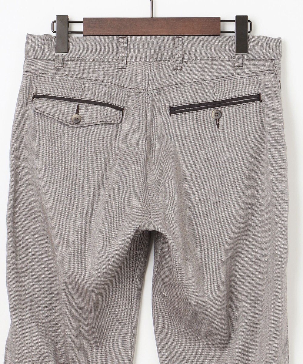 JOSEPH ABBOUD 【ウエストも伸びる/ストレッチ】 リヨセルリネンムーブパンツ 