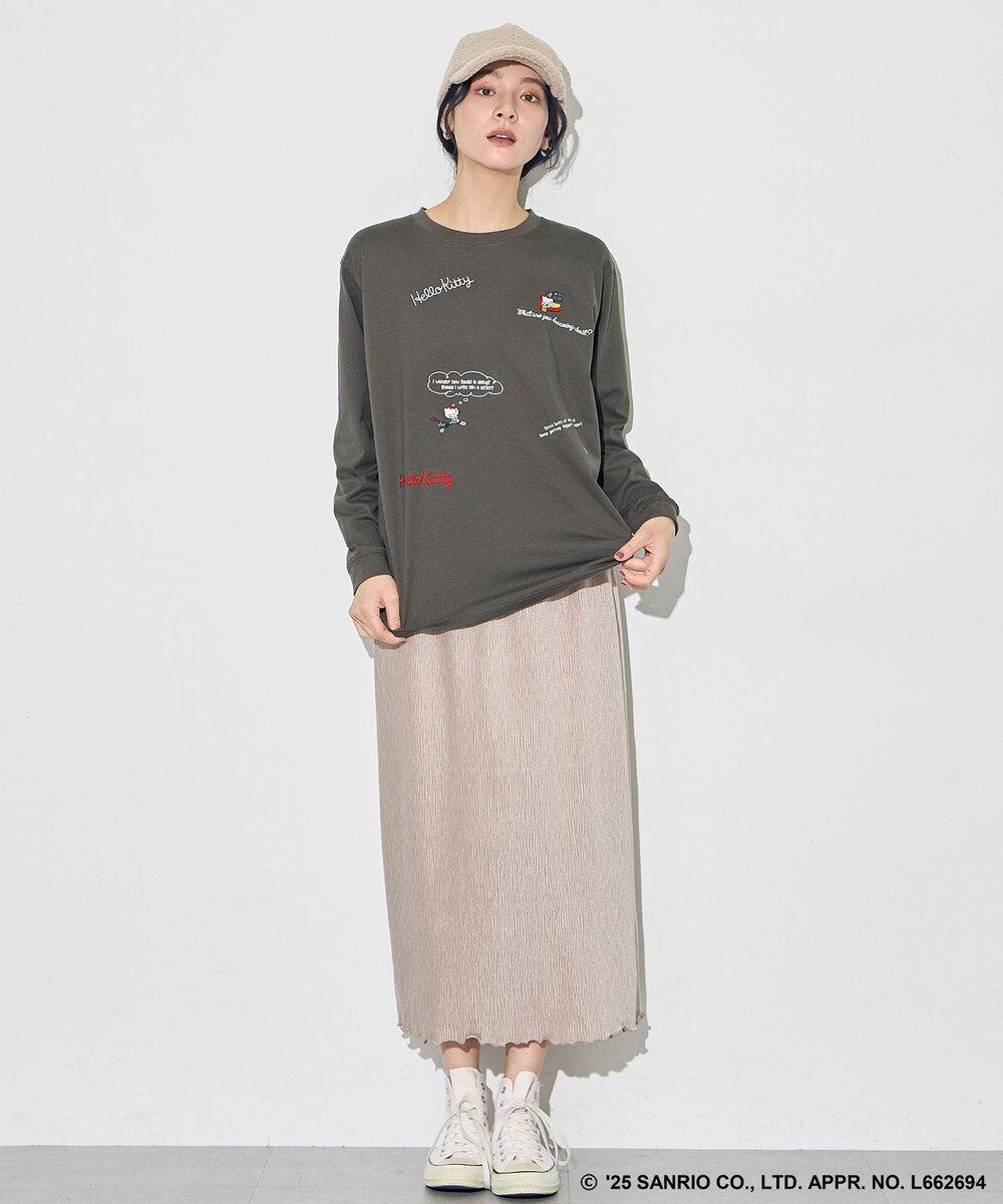 ANY 【ハローキティ×ANY】ロゴTシャツ 