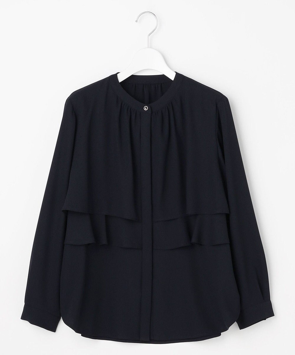 ANY SIS S ノーブルジョーゼット ブラウス 