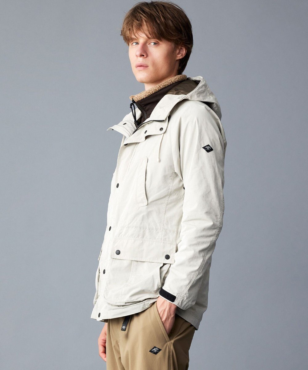 JOSEPH ABBOUD MOUNTAIN 【サスティナブル/ECO撥水/６ポケット/ライナードッキング対応】Pe/Nyピーチ マウンテンパーカー 