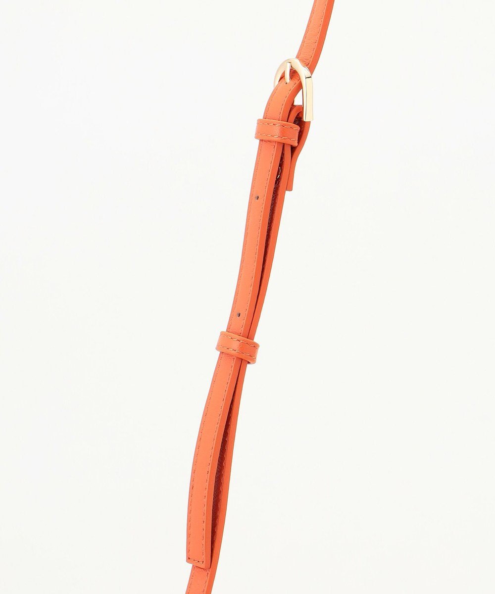 LA BAGAGERIE シープレザー　ギャザーミニバッグ 