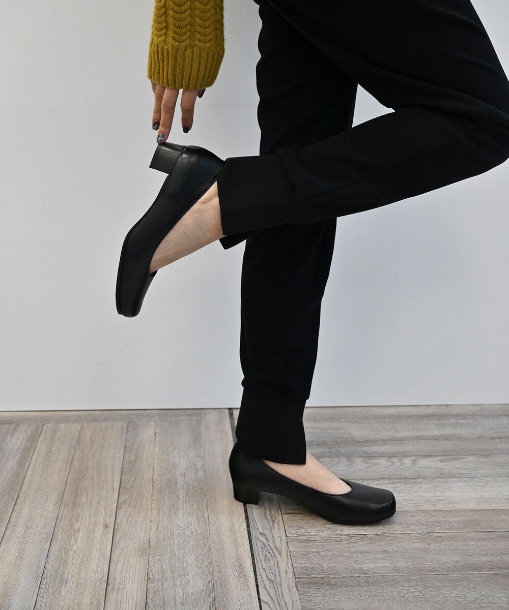 Pointer 日本製 本革シンプルパンプス 